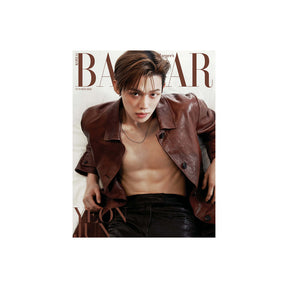 TOMORROW X TOGETHER YEONJUN - HARPERS BAZAAR Magazine Cover BOX Version (October 2026)