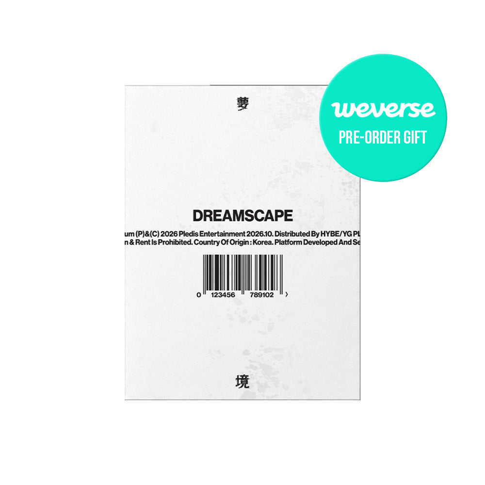 SEVENTEEN JEONGHAN X JOSHUA - 1st Mini Album DREAMSCAPE ( Weverse Albums ver. )